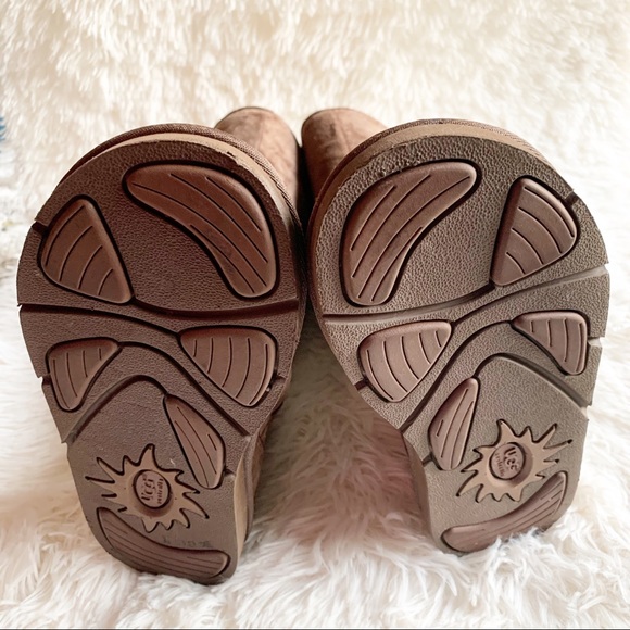 UGG AUSTRALIA BOOTS SPEEPSKIN BROWN SZ 6 - Picture 7 of 13